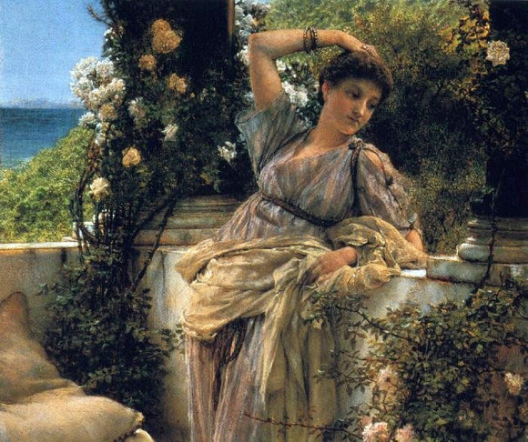  Sir Lawrence Alma-Tadema Thou Rose of All Roses - Art Print