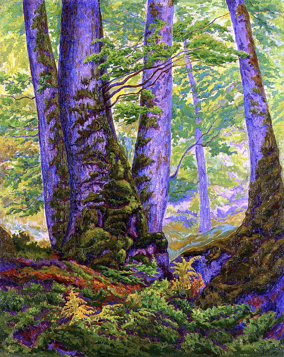  Paul Ranson Three Beeches - Art Print