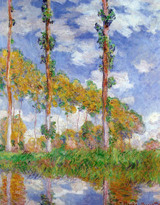  Claude Oscar Monet Three Trees in Summer - Art Print