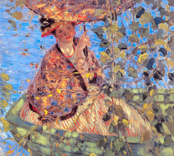  Frederick Carl Frieseke Through the Vines - Art Print