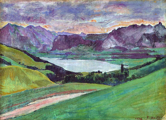  Ferdinand Hodler Thunersee - Art Print