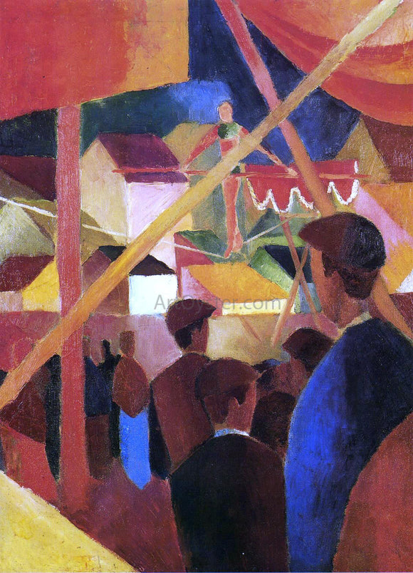  August Macke Tightrope Walker - Art Print