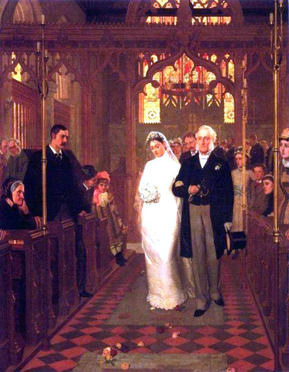  Edmund Blair Leighton Till Death Us Do Part' - Art Print