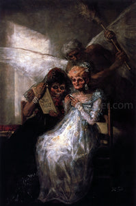  Francisco Jose de Goya Y Lucientes Time and the Old Women - Art Print