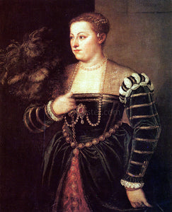  Titian Titian's daughter, Lavinia - Art Print