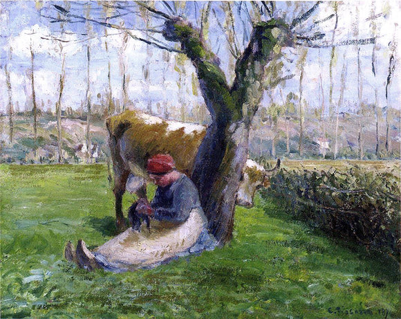  Camille Pissarro Title Unknown - Art Print