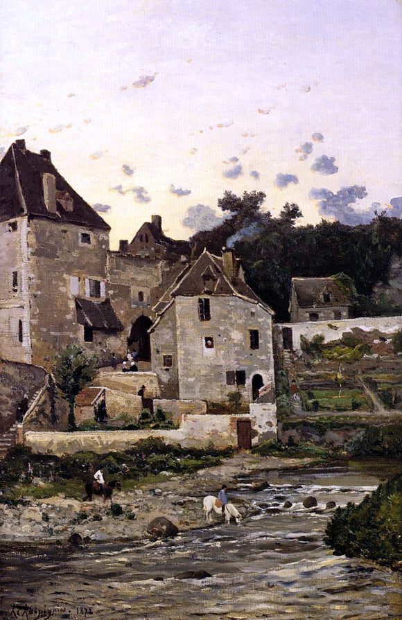  Henri Harpignies Title Unknown - Art Print