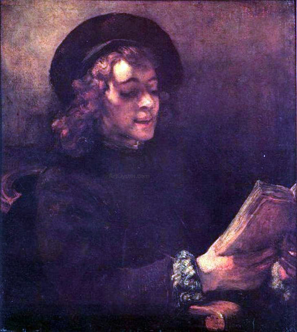  Rembrandt Van Rijn Titus Reading - Art Print