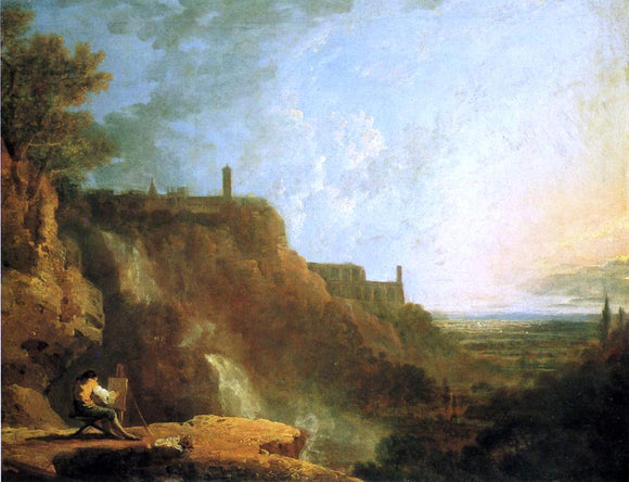  Richard R A Tivoli: The Cascatelli Grandi and the Villa of Maecenas - Art Print