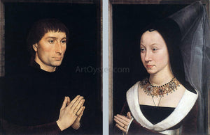  Hans Memling Tommaso Portinari and his Wife - Art Print