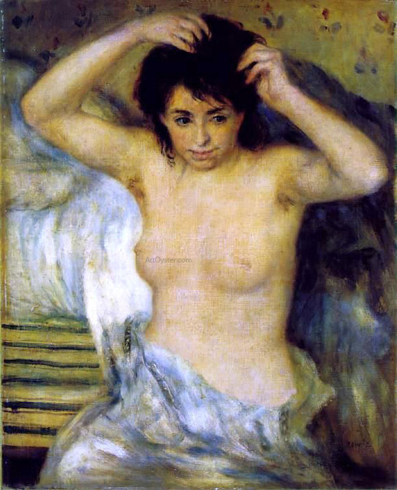  Pierre Auguste Renoir Torso (also known as Bust of a Woman) - Art Print