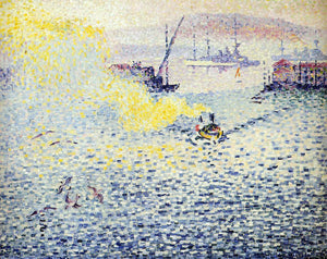  Henri Edmond Cross Toulon, Winter Morning - Art Print