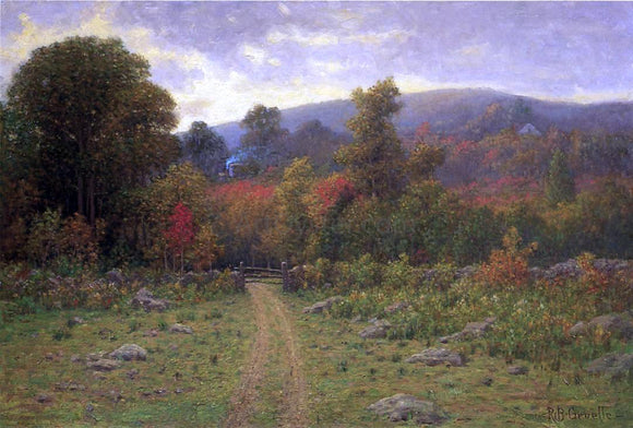  Richard B Gruelle Toward the Close of an Autumn Day - Art Print