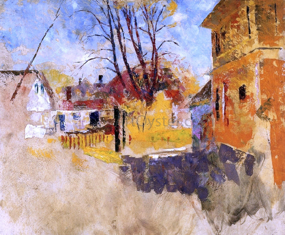  Charles Webster Hawthorne Town View, Provencetown - Art Print