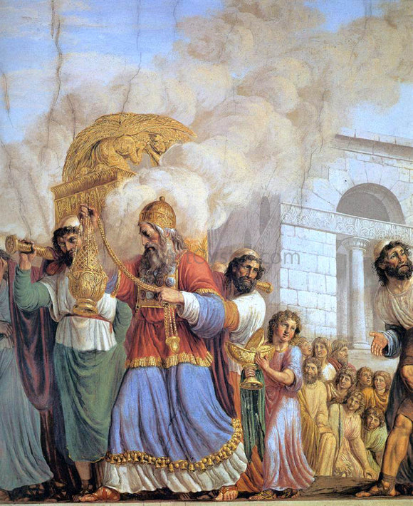  Luigi Ademollo Transportation of the Ark of the Covenant Containing the Tablets of the Law - Art Print