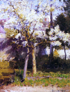  Robert Vonnoh Trees at Gertz - Art Print