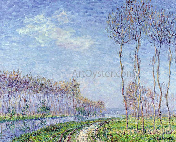  Gustave Loiseau Trees by the River - Art Print