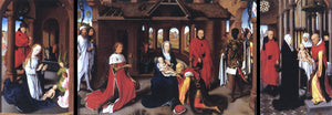  Hans Memling Triptych - Art Print