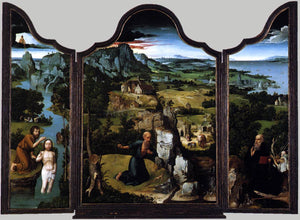  Joachim Patenier Triptych - Art Print