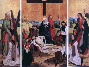  Master the Virgin Triptych of Canon Gerhard ter Streegen de Monte - Art Print