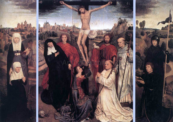  Hans Memling Triptych of Jan Crabbe - Art Print