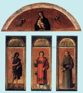  Jacopo Bellini Triptych of St Lawrence - Art Print