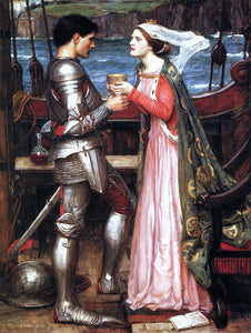  John William Waterhouse Tristram and Isolde - Art Print