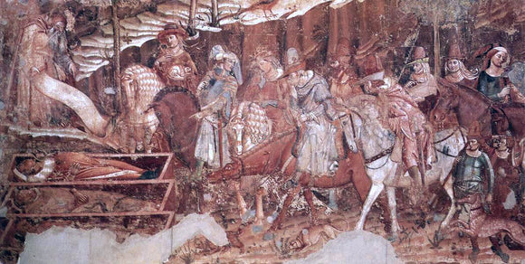  Francesco Traini Triumph of Death (detail) - Art Print