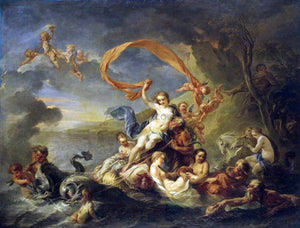  Jean-Baptiste Van Loo Triumph of Galatea - Art Print