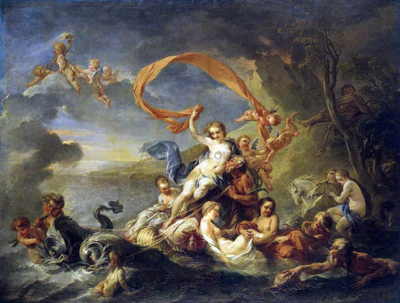  Jean-Baptiste Van Loo Triumph of Galatea - Art Print