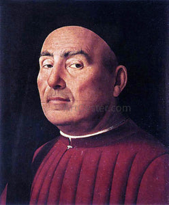  Antonello Da Messina Trivulzio Portrait - Art Print