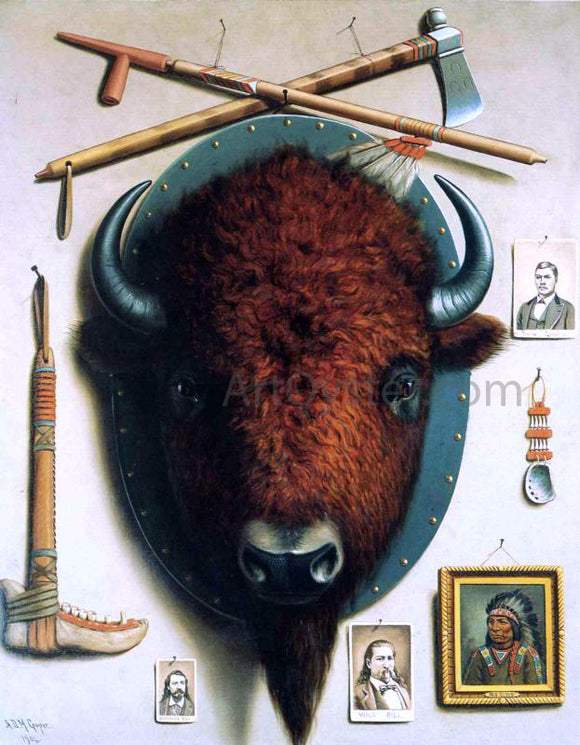  Astley Montague Cooper Trophies of the Frontier - Art Print