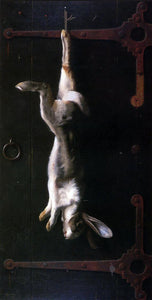  William Michael Harnett Trophy of the Hunt - Art Print