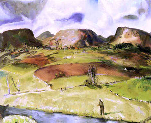  Julian Walbridge Rix Trout Stream and Mountains - Art Print