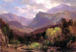  Samuel Lancaster Gerry Tuckermans Ravine and Mount Washington - Art Print