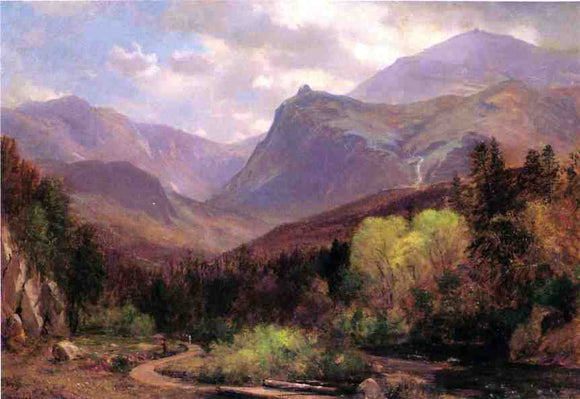  Samuel Lancaster Gerry Tuckermans Ravine and Mount Washington - Art Print