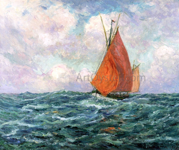  Maxime Maufra Tuna Boat at Sea - Art Print