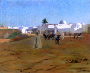  Robert Van Vorst Sewell Tunisian Village - Art Print