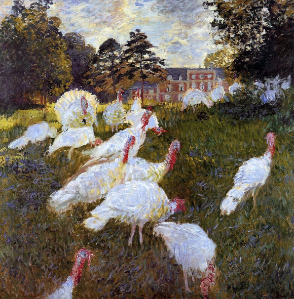  Claude Oscar Monet Turkeys - Art Print