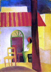  August Macke Turkish Cafe I - Art Print