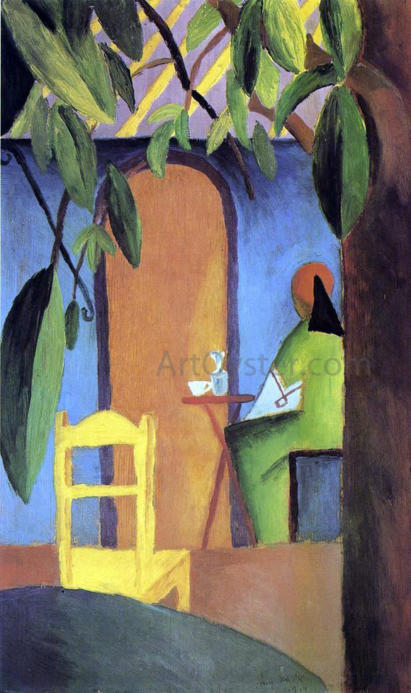  August Macke Turkish Cafe II - Art Print