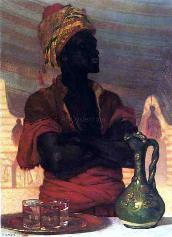  Francis David Millet Turkish Waterseller - Art Print