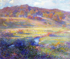  Robert Vonnoh Turquoise, Rose and Gold - Art Print