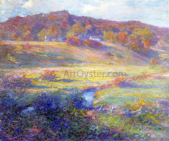  Robert Vonnoh Turquoise, Rose and Gold - Art Print