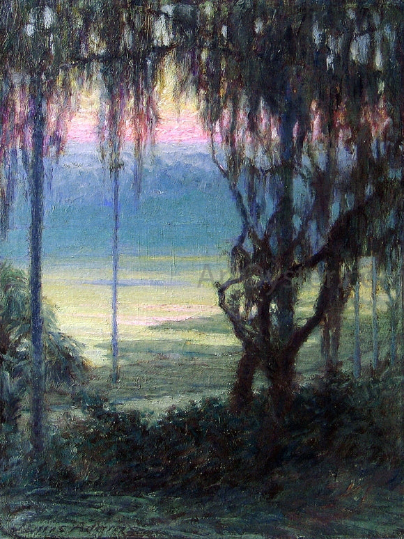  John Ottis Adams Twilight Along the Florida Coast - Art Print