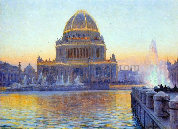  Walter Launt Palmer Twilight at the World's Columbian Exposition - Art Print