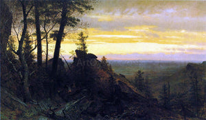  Thomas Worthington Whittredge Twilight in the Shawangunk Mountains - Art Print