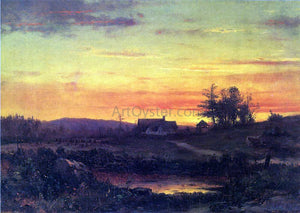  Thomas Worthington Whittredge Twilight Landscape - Art Print