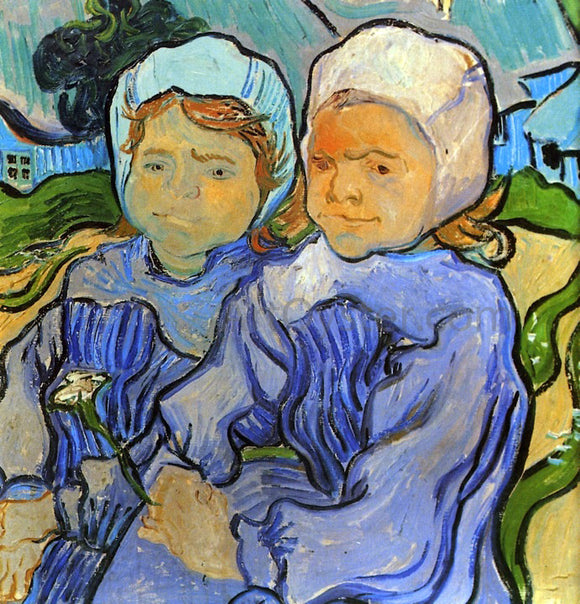  Vincent Van Gogh Two Children - Art Print