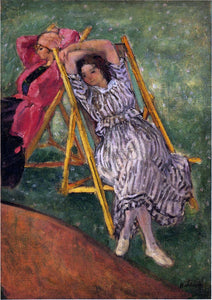  Henri Lebasque Two girls resting - Art Print